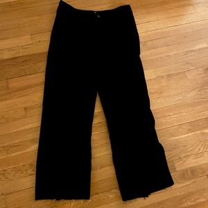Zara Marine wide leg pants size 10. Corduroy